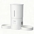 Distributeur automatique intelligent de nourriture pour animaux de compagnie 4L, distributeur de nourriture chronométré et quantitatif pour chats et chiens, contrôle scientifique des portions programmées.