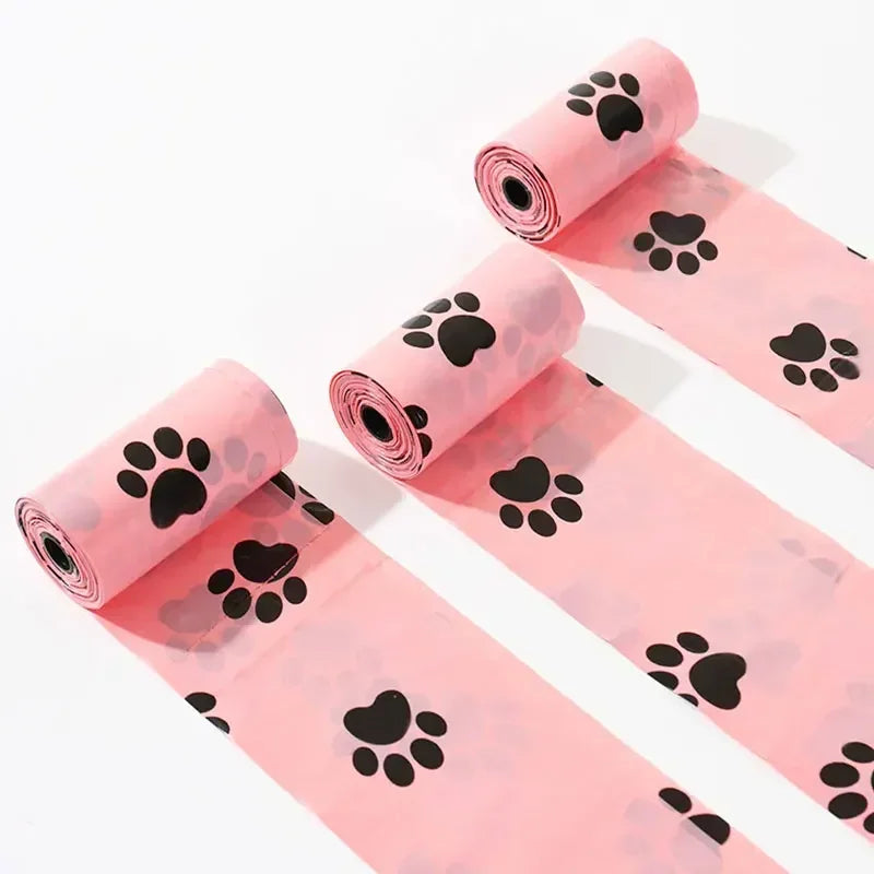 10 rouleaux sac à merde pour chien sac de nettoyage extérieur sac à merde nettoyage extérieur fournitures pour animaux de compagnie pour chien 15 sacs/rouleau recharge sac poubelle fournitures pour animaux de compagnie