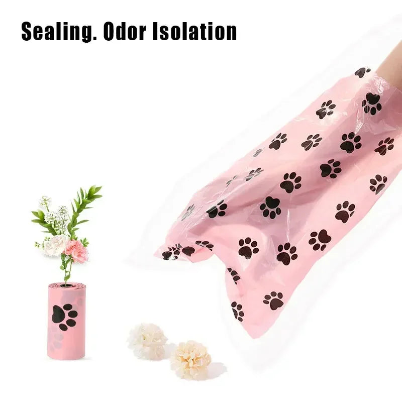 10 rouleaux sac à merde pour chien sac de nettoyage extérieur sac à merde nettoyage extérieur fournitures pour animaux de compagnie pour chien 15 sacs/rouleau recharge sac poubelle fournitures pour animaux de compagnie